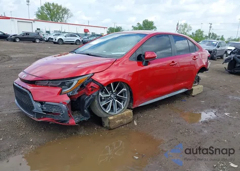 2021 Toyota Corolla Se z USA, uszkodzony, nr VIN JTDS4MCE3MJ061953